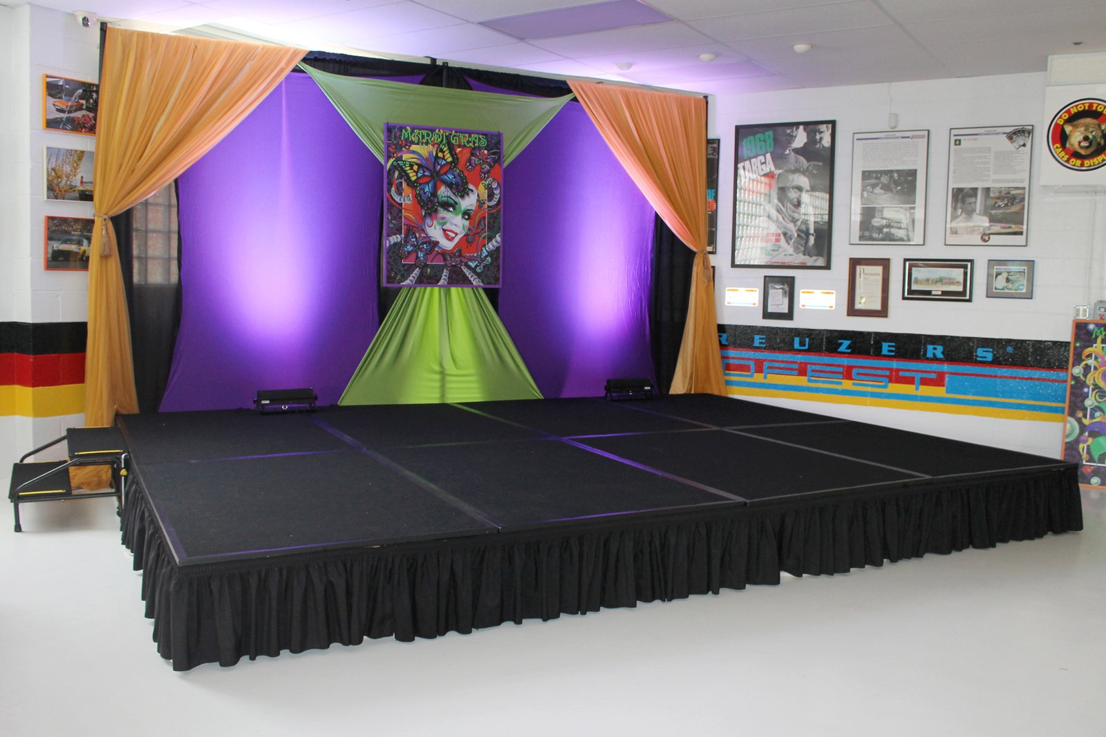 best stage deck materials