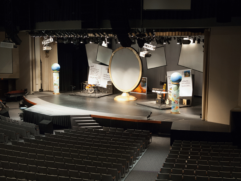 Portable Stages for Schools & Churches